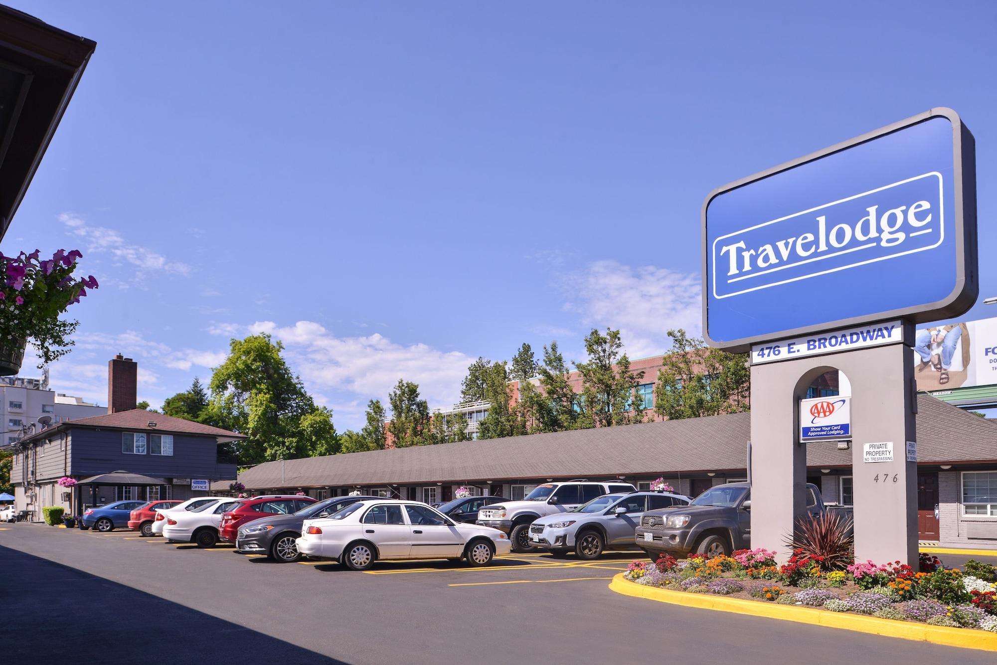 Travelodge By Wyndham Eugene Downtown/University Of Oregon Buitenkant foto