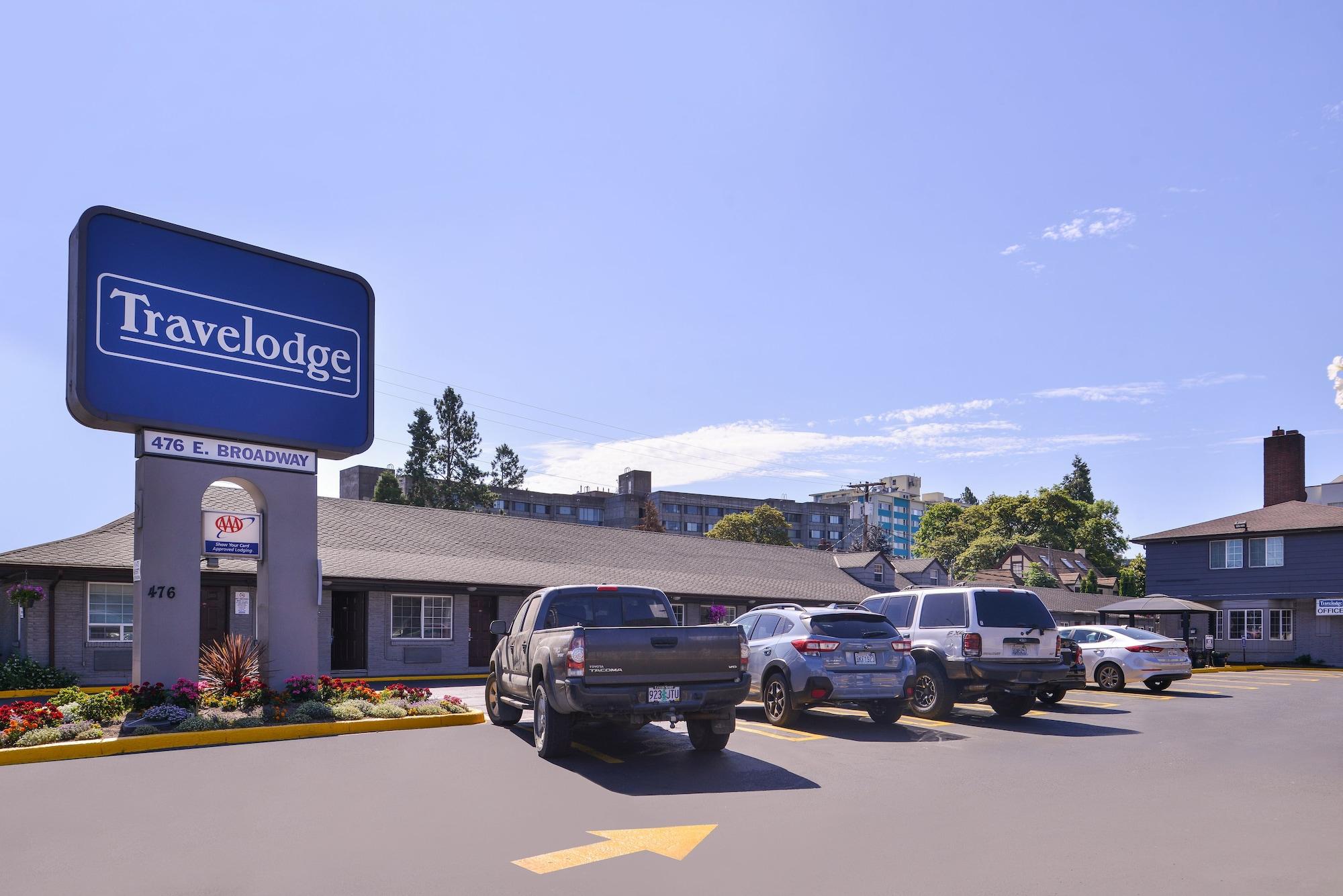 Travelodge By Wyndham Eugene Downtown/University Of Oregon Buitenkant foto