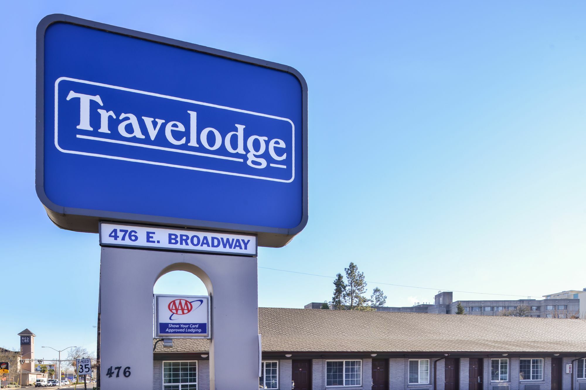 Travelodge By Wyndham Eugene Downtown/University Of Oregon Buitenkant foto