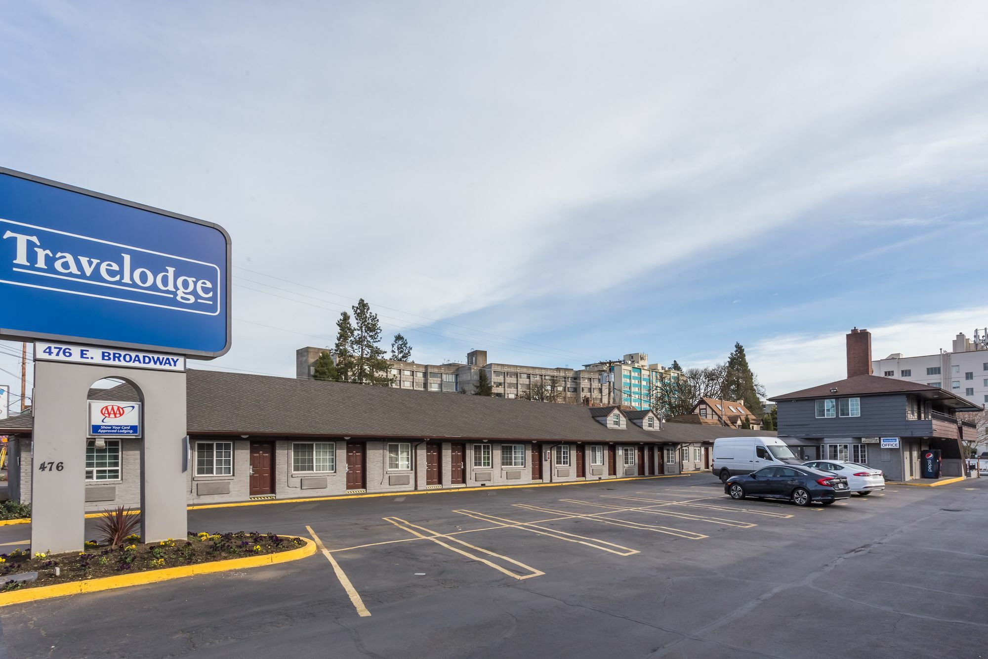 Travelodge By Wyndham Eugene Downtown/University Of Oregon Buitenkant foto