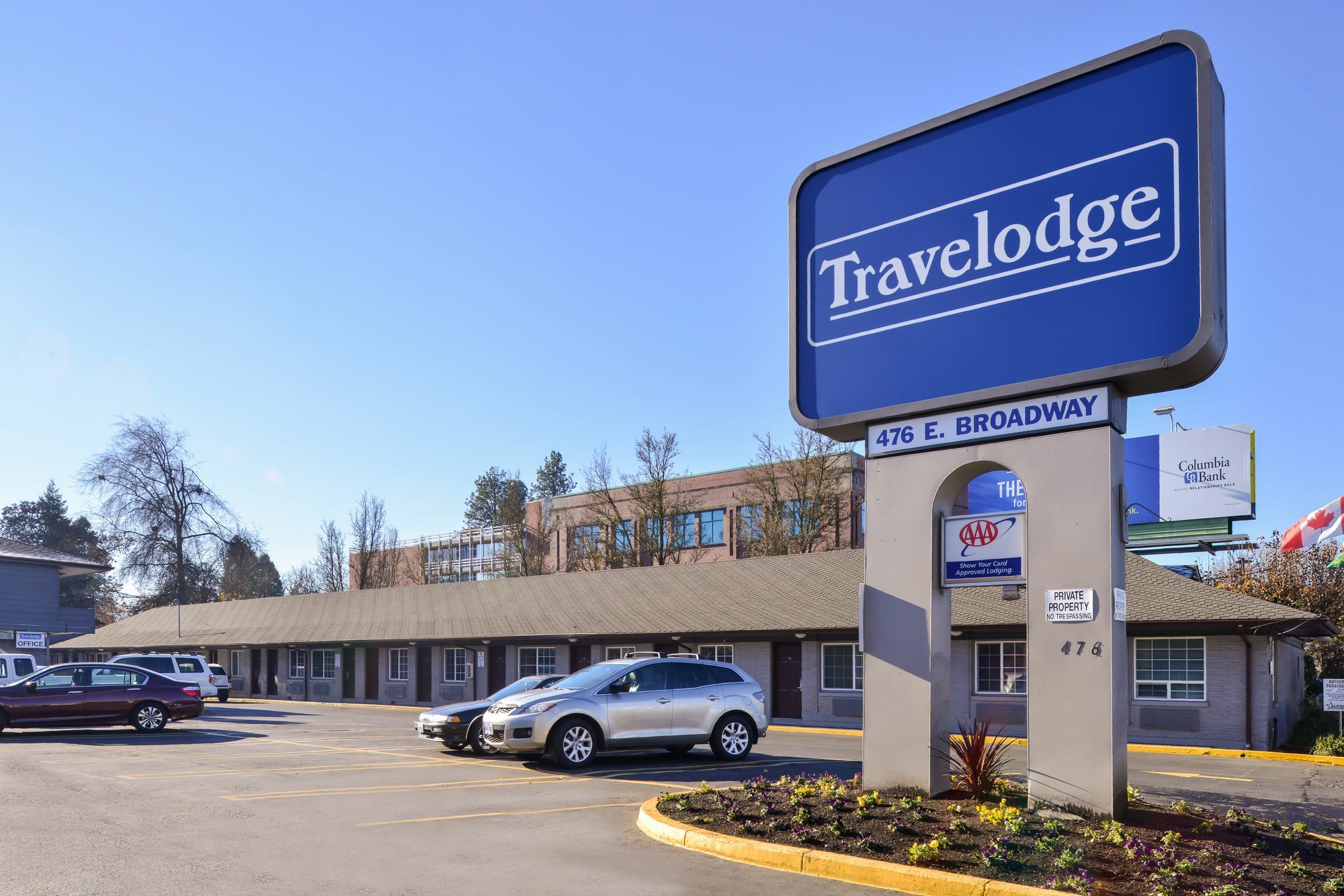 Travelodge By Wyndham Eugene Downtown/University Of Oregon Buitenkant foto